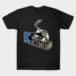 Defunct BC Icemen Hockey Team T-Shirt